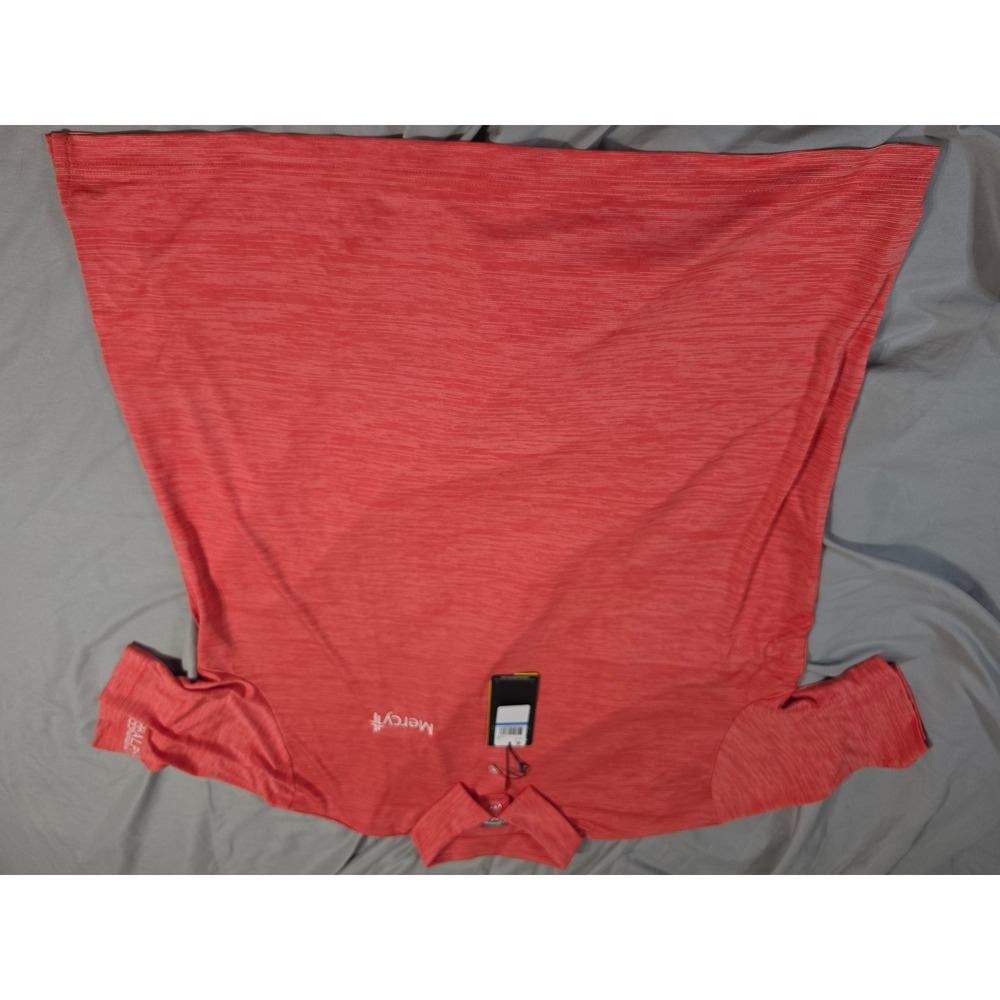 Callaway Opti-Dri Mens XL Red Heather Golf Polo Shirt Mercy Alpha Packaging NWT